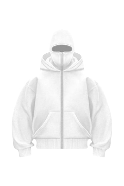 Balaclava Maskeli Hoodie