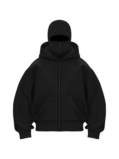 Balaclava Maskeli Hoodie