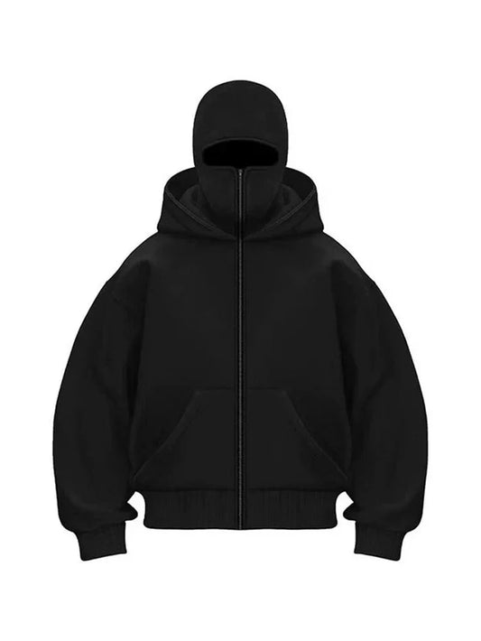 Balaclava Maskeli Hoodie