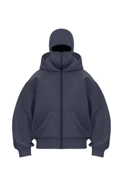 Balaclava Maskeli Hoodie